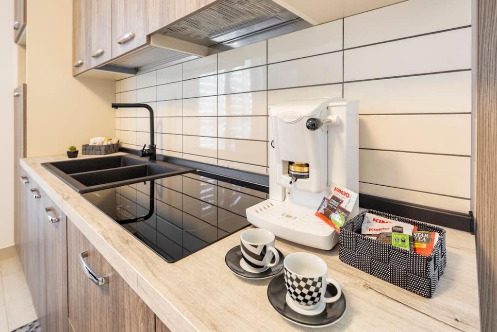 Tenuta Croce Appartamento Karol-Piscina-Vista Mare 살레르노 외부 사진